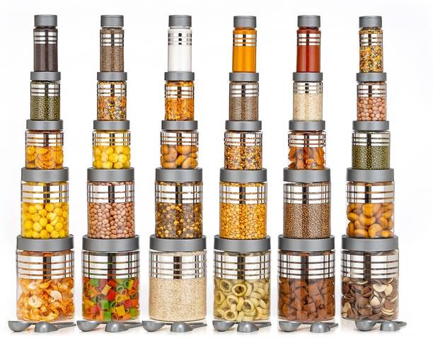 nariya Plastic Grocery Container  - 1200 ml, 650 ml, 350 ml, 250 ml, 110 ml