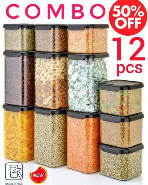 Quickmart Plastic Grocery Container  - 500 ml, 1100 ml