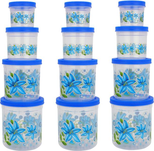 Snowberry Plastic Grocery Container  - 2500 ml, 1700 ml, 1000 ml, 500 ml