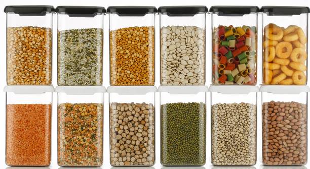 4 SACRED Plastic Grocery Container  - 1200 ml