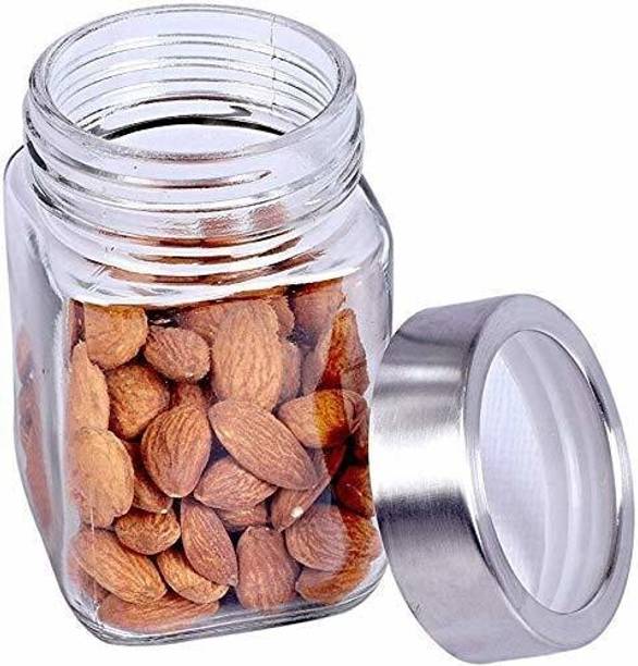 JIGSHTIAL Glass Grocery Container  - 300 ml