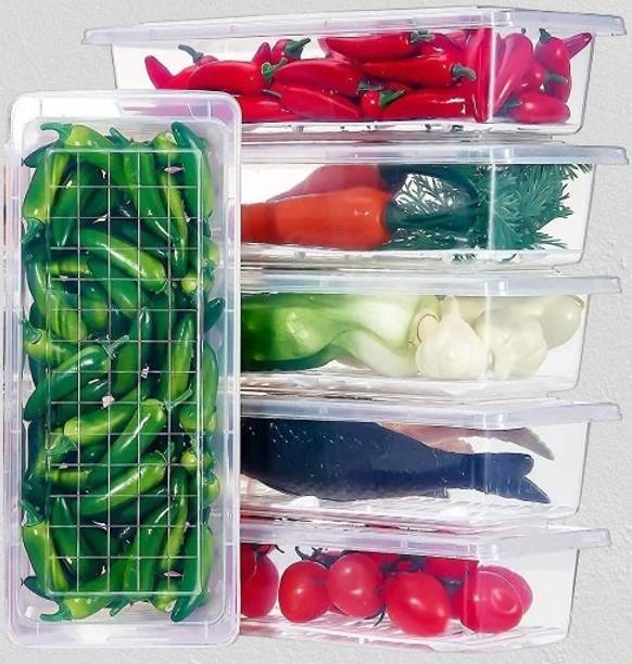 COZYBUYER Plastic Fridge Container  - 1500 ml