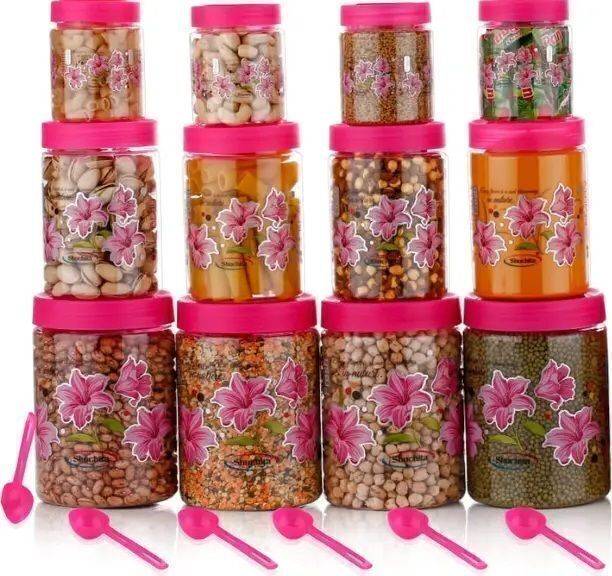 PEYTON Plastic Grocery Container  - 2000 ml, 1500 ml, 1000 ml, 750 ml, 500 ml, 250 ml