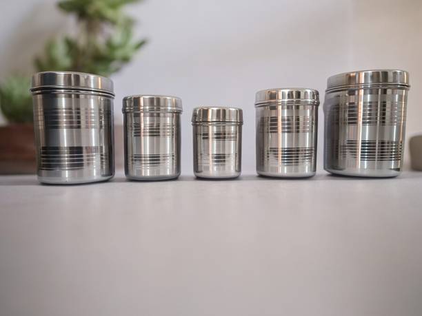 Tactware Steel Grocery Container  - 250 ml, 400 ml, 500 ml, 750 ml, 1000 ml