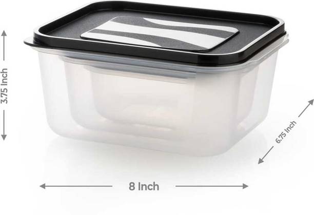 PAXFUL Plastic Grocery Container  - 800 ml, 1600 ml, 2400 ml
