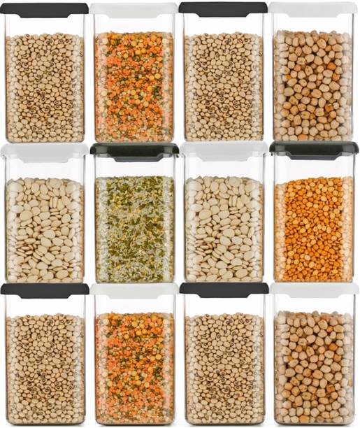 SKYHEART Plastic Grocery Container  - 1100 ml
