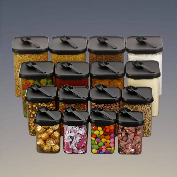 Urbanova Plastic Grocery Container - 1400 ml, 900 ml, 650 ml, 350 ml