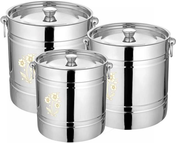 Mintage Steel Utility Container  - 1.5 L, 2 L, 2.5 L