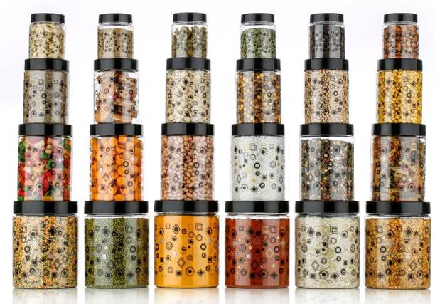ORSALE Plastic Grocery Container  - 1200 ml, 650 ml, 350 ml, 250 ml