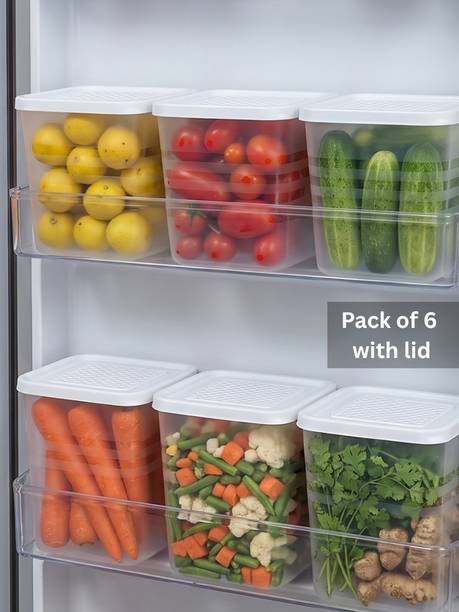 Dwantis Plastic Fridge Container  - 1100 ml