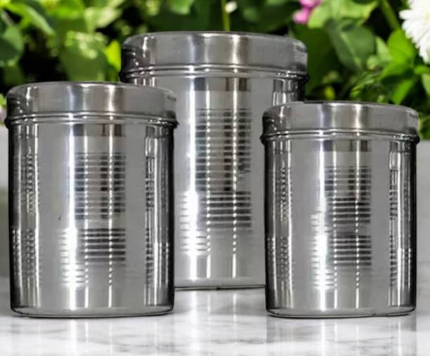 Tactware Stainless Steel Tea Coffee & Sugar Container  - 750 ml, 1000 ml, 1250 ml