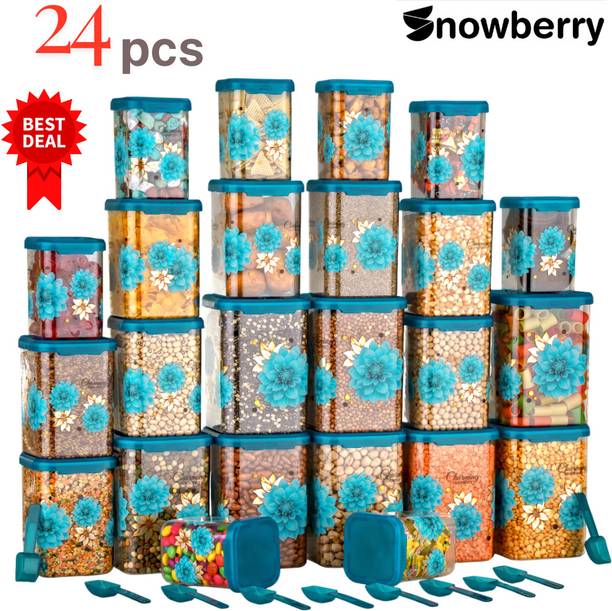 Snowberry Plastic Grocery Container  - 950 ml, 651 ml, 350 ml