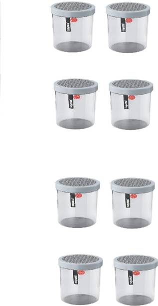 NAYASA Plastic Grocery Container  - 250 ml, 250 ml, 250 ml, 250 ml, 250 ml, 250 ml, 250 ml, 250 ml