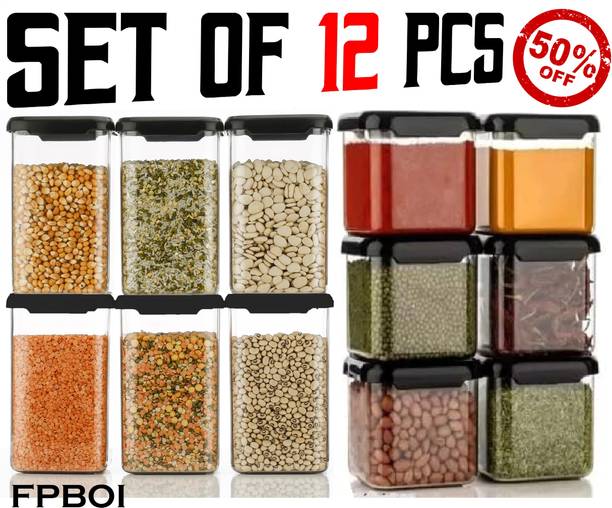 FPBOI Plastic Grocery Container  - 1100 ml, 500 ml