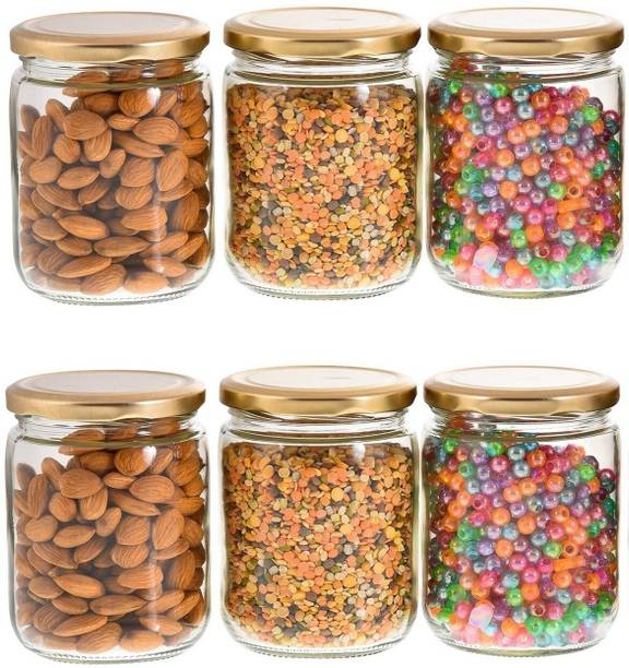 Puchku Glass Grocery Container  - 500 ml