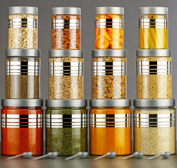 RK EMPIRE Plastic Grocery Container  - 1200 ml, 650 ml, 350 ml