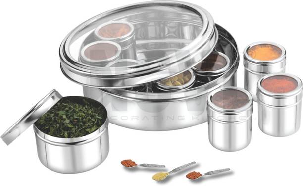 NSVL NSVL 9 IN 1 Stainless Steel Spice Box | Masala Container  - 2500 ml