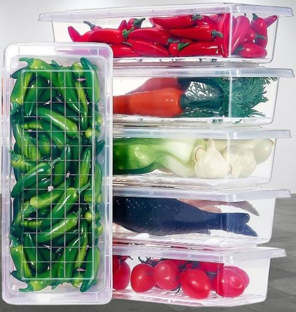 NORVIUM Plastic Fridge Container  - 1500 ml