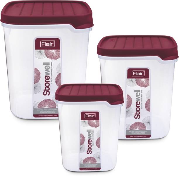 FLAIR Plastic Grocery Container  - 2.4 L, 6 L, 8 L