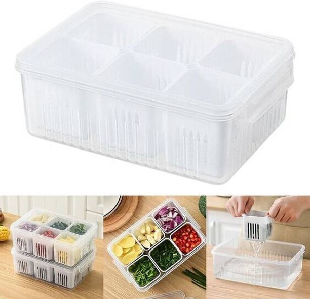 RAYORA Plastic Fridge Container  - 2300 ml