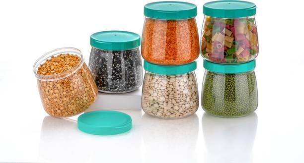 BELLERBIRD Premium Quality Handi Shape Air Tight Kitchen Plastic Storage Containers Set  - 900 ml प्लास्टिक ग्रोसरी कंटेनर