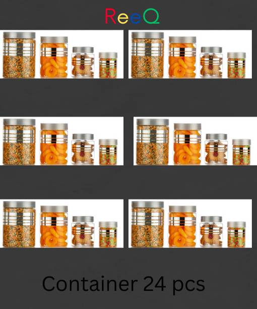 ReeQ Plastic Grocery Container  - 1200 ml, 650 ml, 350 ml, 250 ml
