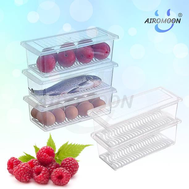 AIROMOON Plastic Fridge Container  - 1500 ml