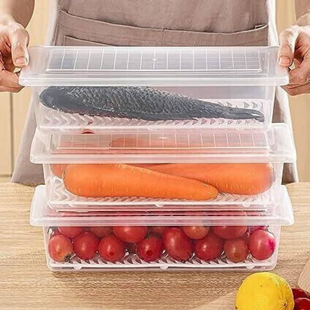 RABBITO Plastic Fridge Container  - 1500 ml