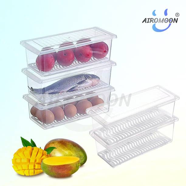 AIROMOON Plastic Fridge Container  - 1500 ml