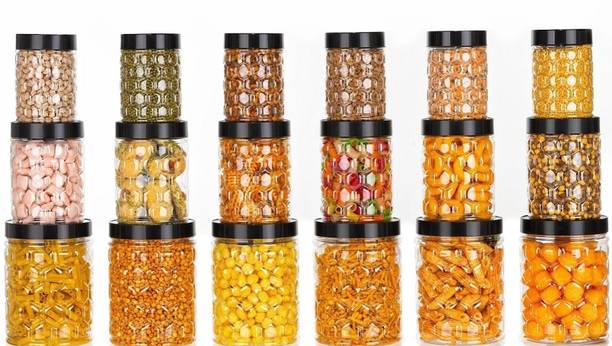 Flipkart SmartBuy Plastic Grocery Container  - 300 ml, 650 ml, 1200 ml