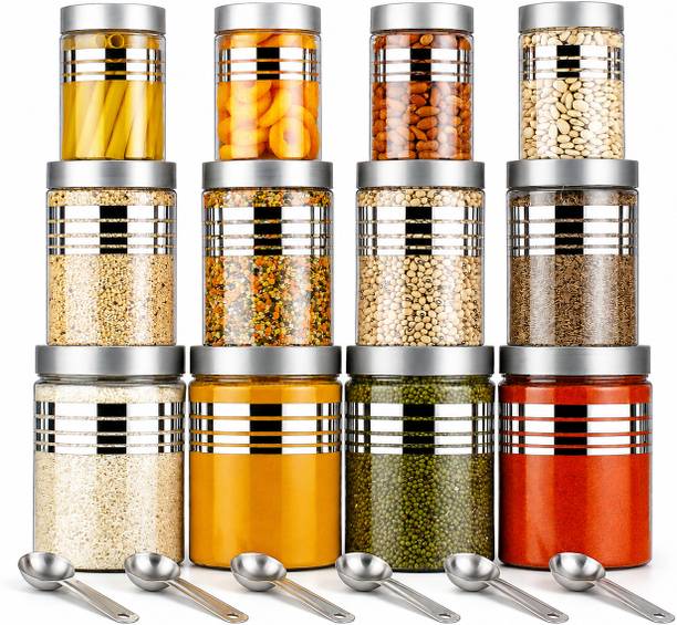 MR Products Plastic Cookie Jar  - 1200 ml, 650 ml, 350 ml