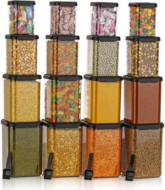 RK EMPIRE Plastic Grocery Container  - 1400 ml, 900 ml, 650 ml, 350 ml