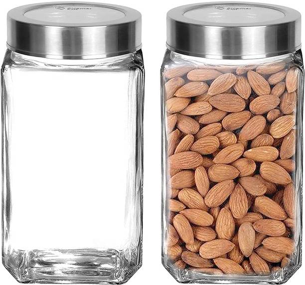 Skyper Glass Grocery Container  - 1000 ml
