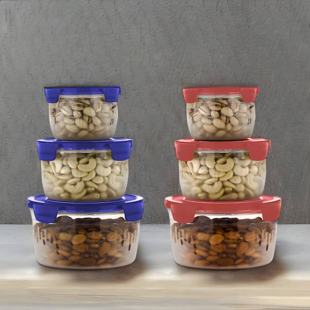 Porslin Plastic Grocery Container  - 600 ml, 1200 ml, 1800 ml