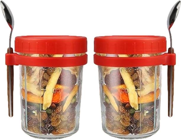 JIGSHTIAL Glass Utility Container  - 350 ml