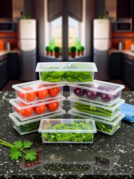 prayati Plastic Fridge Container  - 1500 ml
