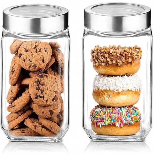 SIBORA Glass Grocery Container  - 1000 ml