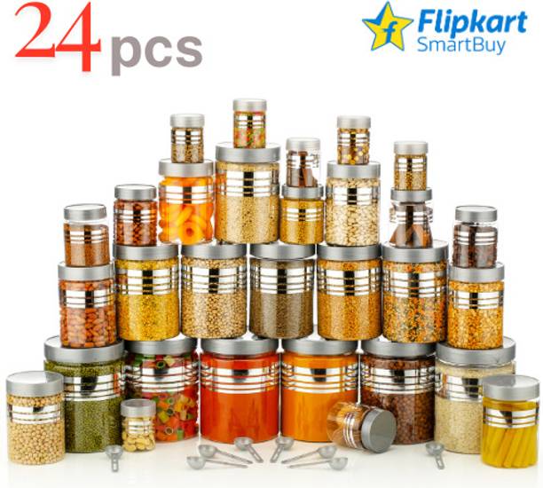 Flipkart SmartBuy Plastic Grocery Container  - 1200 ml, 650 ml, 350 ml, 250 ml