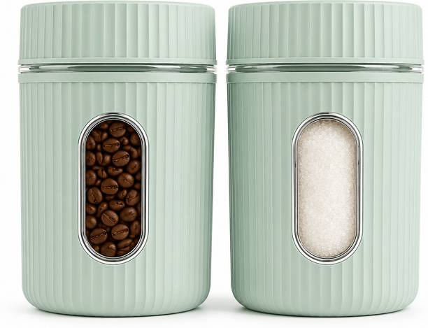 Nexora Plastic Tea Coffee & Sugar Container  - 800 ml