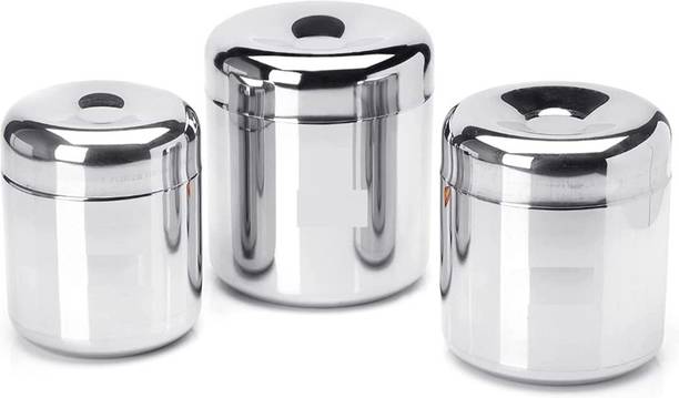 Sambhuya Stainless Steel Tea Coffee & Sugar Container ...