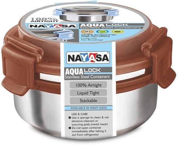 NAYASA Steel Utility Container - 450 ml
