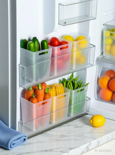 Veratico Plastic Fridge Container  - 1000 ml
