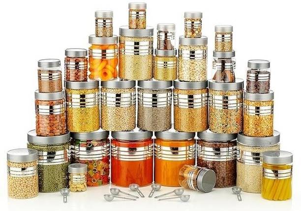 Prizam PRIZAM Plastic Airtight Heavy Quality Printed Design Container Set4  - 2.5035065012E12 ml