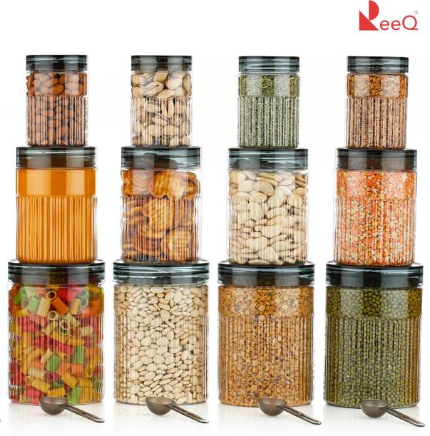 ReeQ Plastic Grocery Container  - 350 ml, 650 ml, 1200 ml