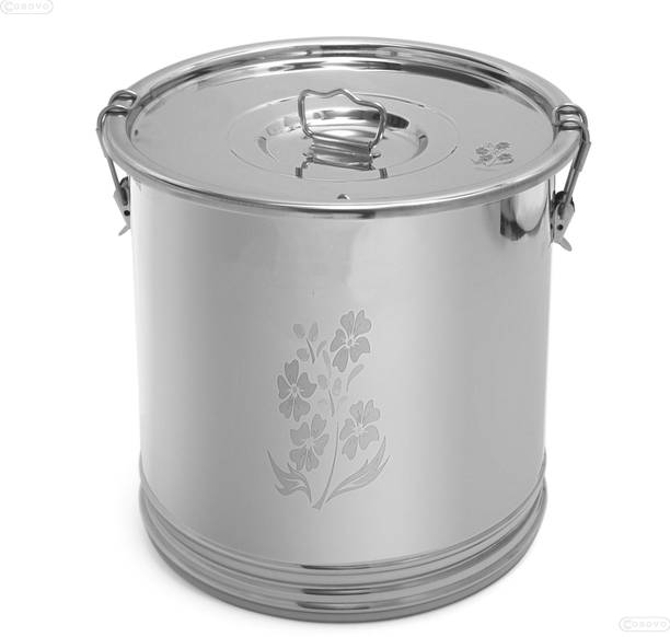 V Metal Arts Steel Grocery Container  - 20 L
