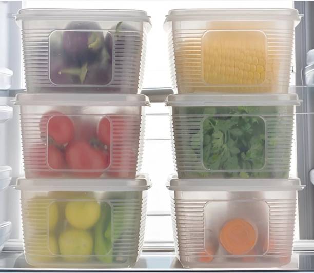 FEEDNIX Plastic Fridge Container  - 1800 ml