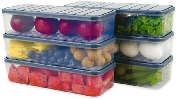 plekset Plastic Fridge Container  - 1200 ml