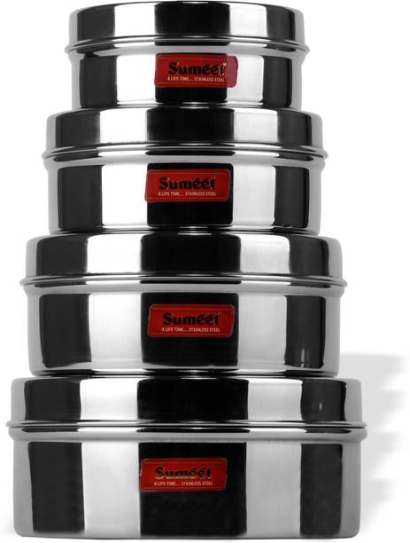 Sumeet Steel Fridge Container  - 800 ml