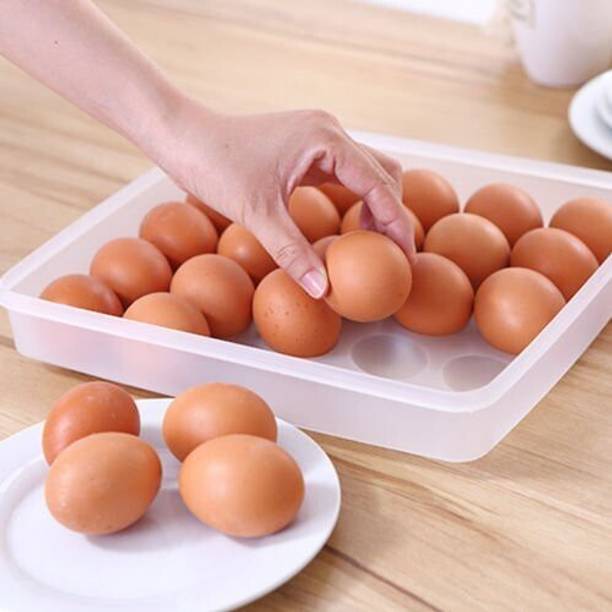 JIGSHTIAL Plastic Egg Container  - 2 dozen