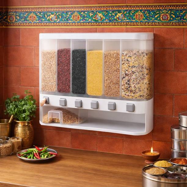 RADHE ENTERPRISE Polypropylene Cereal Dispenser  - 10 kg